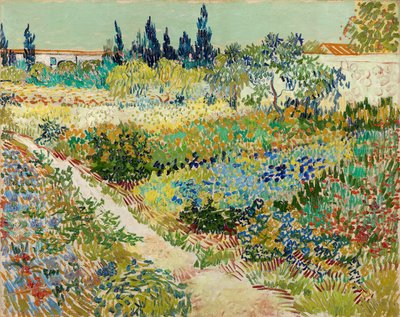 Le Jardin à Arles, 1888 - Vincent van Gogh